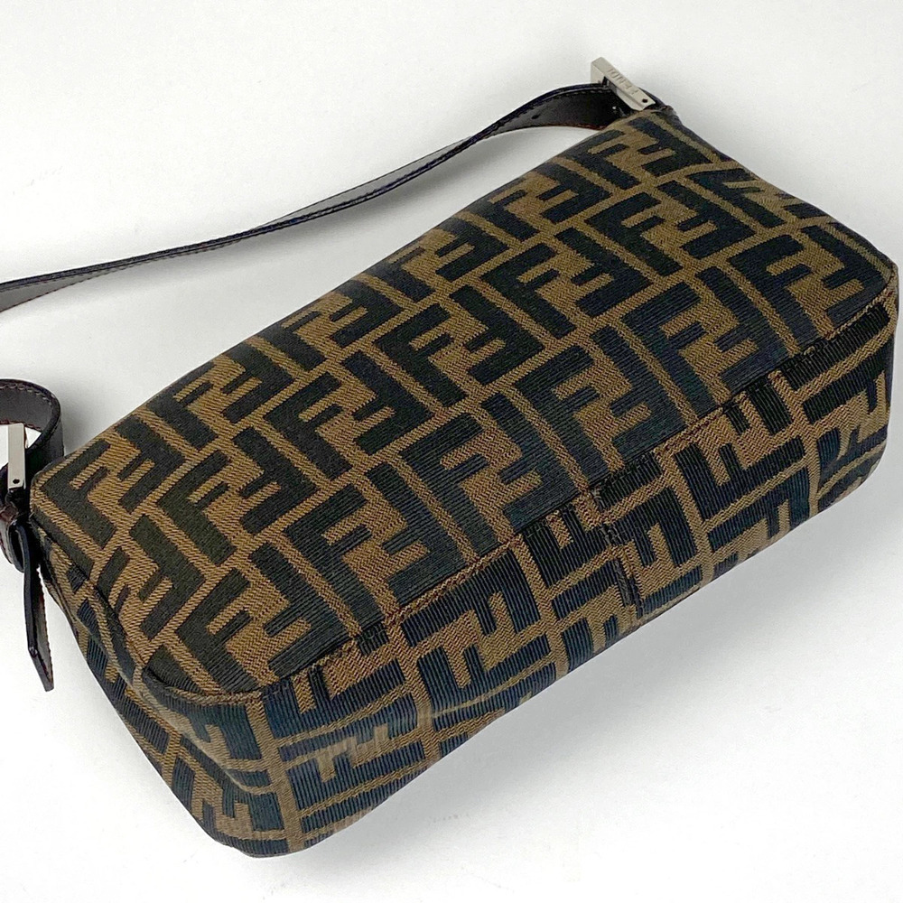 Fendi handbag Hobo canvas Shoulder brown Bag Zucca